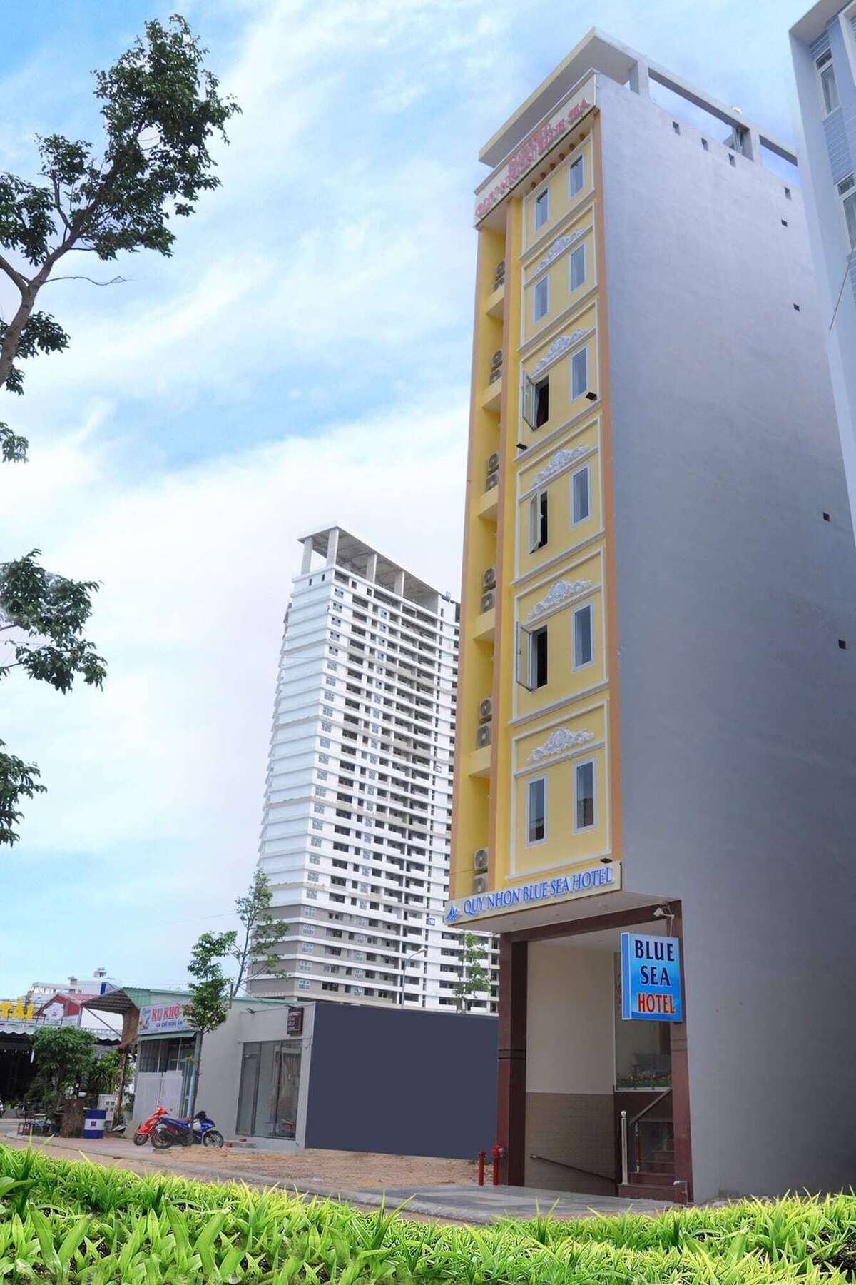 Quy Nhon Blue Sea Hotel Bagian luar foto
